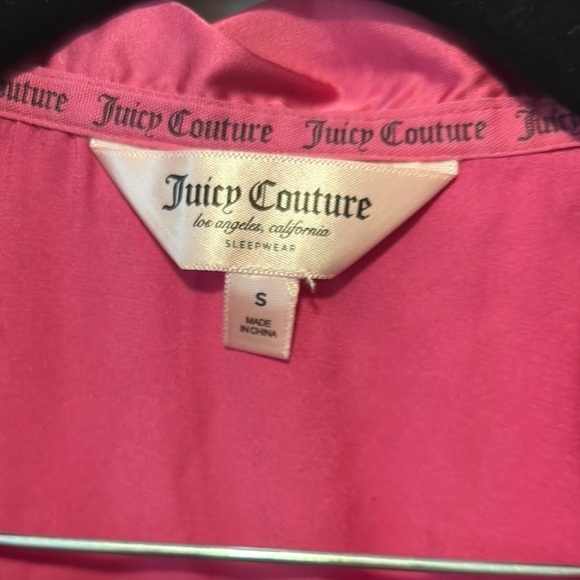 Juicy Couture Pink Satin Pajama Set - Picture 3 of 6